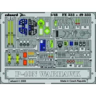 Eduard Accessory P-40N Warhawk 1:48 (FE333)