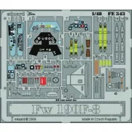 Eduard Accessory Fw 190F-8 Für Tamiya Bausatz 1:48 (FE343)