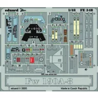   Eduard Accessory Fw 190A-8 für Tamiya-Bausatz 61095 1:48 (FE348)