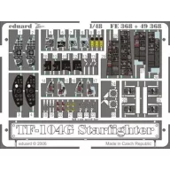   Eduard Accessory TF-104G Starfighter für Hasegawa Bausatz 1:48 (FE368)