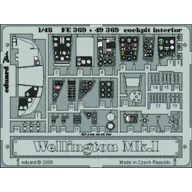   Eduard Accessory Wellington Mk.I cockpit interior für Trumpeter Bausatz 1:48 (FE369)