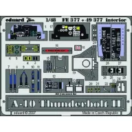   Eduard Accessory A-10 Thunderbolt II interior Für Italeri Bausatz 1:48 (FE377)