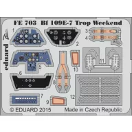   Eduard Accessory Bf 109E-7 Trop Weekend for Eduard Accessory 1:48 (FE703)