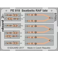 Eduard Accessory Seatbelts RAF late STEEL 1:48 (FE818)