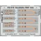 Eduard Accessory Seatbelts RAF late STEEL 1:48 (FE818)