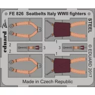   Eduard Accessory Seatbelts Italy WWII fighters STEEL 1:48 (FE826)