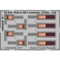   Eduard Accessory Walrus Mk.I seatbelts STEEL for Airfix 1:48 (FE849)