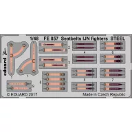 Eduard Accessory Seatbelts IJN fighters STEEL 1:48 (FE857)
