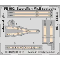   Eduard Accessory Swordfish Mk.II seatbelts STEEL f.Tamiya 1:48 (FE902)