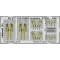 Eduard Accessory F/A-18B/D seatbelts STEEL f.Kinetic 1:48 (FE917)