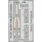 Eduard Accessory Spitfire F.Mk.22/24 seatbelts STEEL f.Ai 1:48 (FE925)