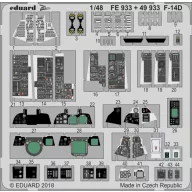 Eduard Accessory F-14D for Tamiya 1:48 (FE933)