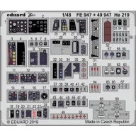 Eduard Accessory He 219 for Tamiya 1:48 (FE947)