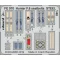 Eduard Accessory Hunter F.6 seatbelts STEEL for Airfix 1:48 (FE970)