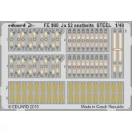   Eduard Accessory Ju 52 seatbelts STEEL for Revell 1:48 (FE988)