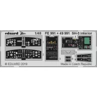 Eduard Accessory SH-3 interior for Hasegawa 1:48 (FE991)
