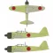 Eduard Accessory A6M5 Zero national marking TAMIYA 1:32 (JX337)