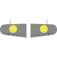   Eduard MC.200 Saetta wings national insignia for Italeri 1:32 (JX344)