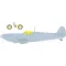 Eduard Accessory Spitfire Mk.Vb Tface for Kotare 1:32 (JX347)
