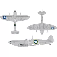   Eduard Accessory Spitfire Mk.Vb early US national insignia for Kotare 1:32 (JX349)