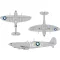 Eduard Accessory Spitfire Mk.Vb early US national insignia for Kotare 1:32 (JX349)