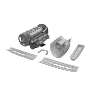 Eduard Accessory P-40K ADVANCED for Eduard 1:48 (SIN648157)