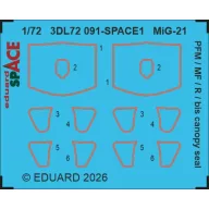 Eduard Accessory MiG-21R for Eduard 1:72 (SIN67239)