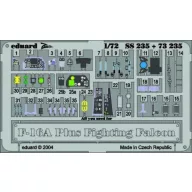   Eduard Accessory F-16A Plus Fighting Falcon Plus 1:72 (SS235)