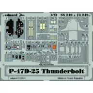 Eduard Accessory P-47D-25 Thunderbolt 1:72 (SS249)