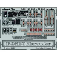   Eduard Accessory B-26B/C Marauder interior für Hasegawa-Bausatz 1:72 (SS292)