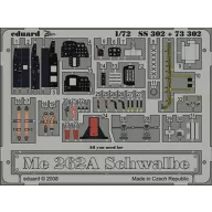   Eduard Accessory Me 262A Schwalbe für Academy Bausatz 1:72 (SS302)