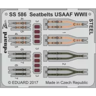 Eduard Accessory Seatbelts USAAF WWII STEEL 1:72 (SS586)