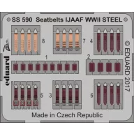   Eduard Accessory Seatbelts IJAAF WWII STEEL for Eduard Accessory 1:72 (SS590)