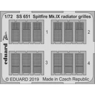   Eduard Accessory Spitfire Mk.IX radiator grilles f.Eduard Accessory 1:72 (SS651)