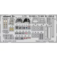 Eduard Accessory Bf 109G-6 for Tamiya 1:72 (SS669)
