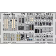 Eduard Accessory He 219 Uhu for Dragon 1:72 (SS670)