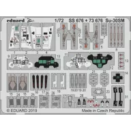 Eduard Accessory Su-30SM for Zvezda 1:72 (SS676)