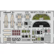 Eduard Accessory B-24J for Hasegawa 1:72 (SS677)