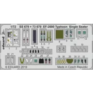   Eduard Accessory EF-2000 Typhoon Single Seater for Revell 1:72 (SS679)