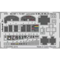   Eduard Accessory Lancaster B Mk.I/B Mk.III interior for Airfix 1:72 (SS687)