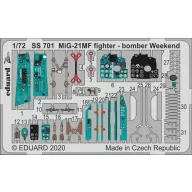   Eduard Accessory MiG-21MF fighter-bomber Weekend for Eduard Accessory 1:72 (SS701)