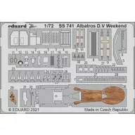   Eduard Accessory Albatros D.V Weekend 1/72 for EDUARD 1:72 (SS741)