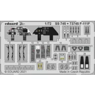   Eduard Accessory F-111F 1/72 for HASEGAWA / HOBBY 2000 1:72 (SS745)
