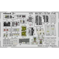 Eduard Accessory F-4C, for FINE MOLDS 1:72 (SS757)