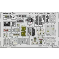 Eduard Accessory F-4D for FINE MOLDS 1:72 (SS764)
