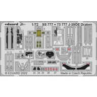 Eduard Accessory J-35F/FS Draken 1:72 (SS778)