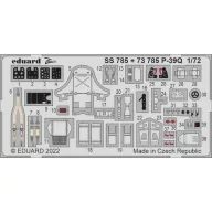 Eduard Accessory P-39Q for ARMA HOBBY 1:72 (SS785)
