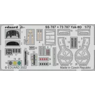 Eduard Accessory Yak-9D for ZVEZDA 1:72 (SS787)