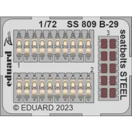   Eduard Accessory B-29 seatbelts STEEL 1/72 HOBBY 2000 / ACADEMY 1/72 (SS809)