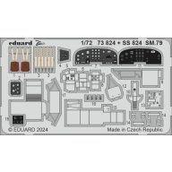 Eduard Accessory SM.79 ITALERI 1:72 (SS824)